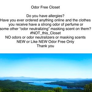 Odor Free Closet